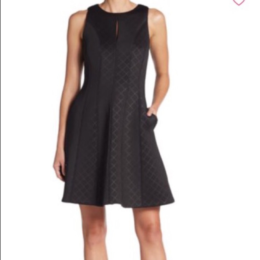 Catherine Malandrino Black Dress Sz 4 NWT